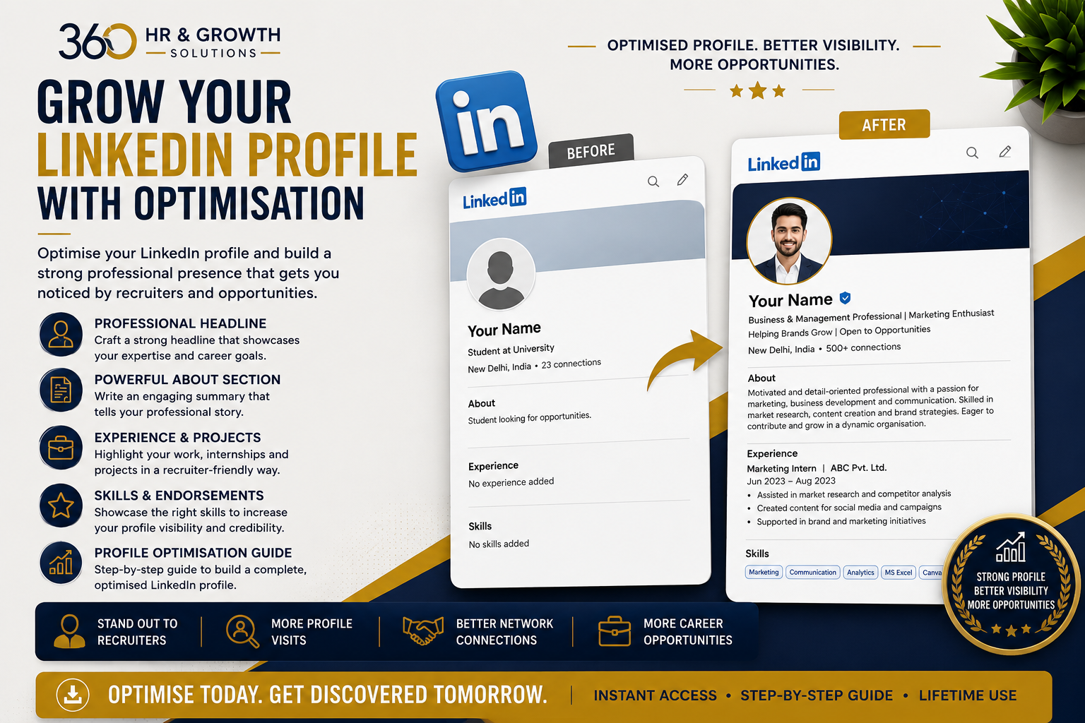 Grow Your LinkedIn Profile With Optimisation